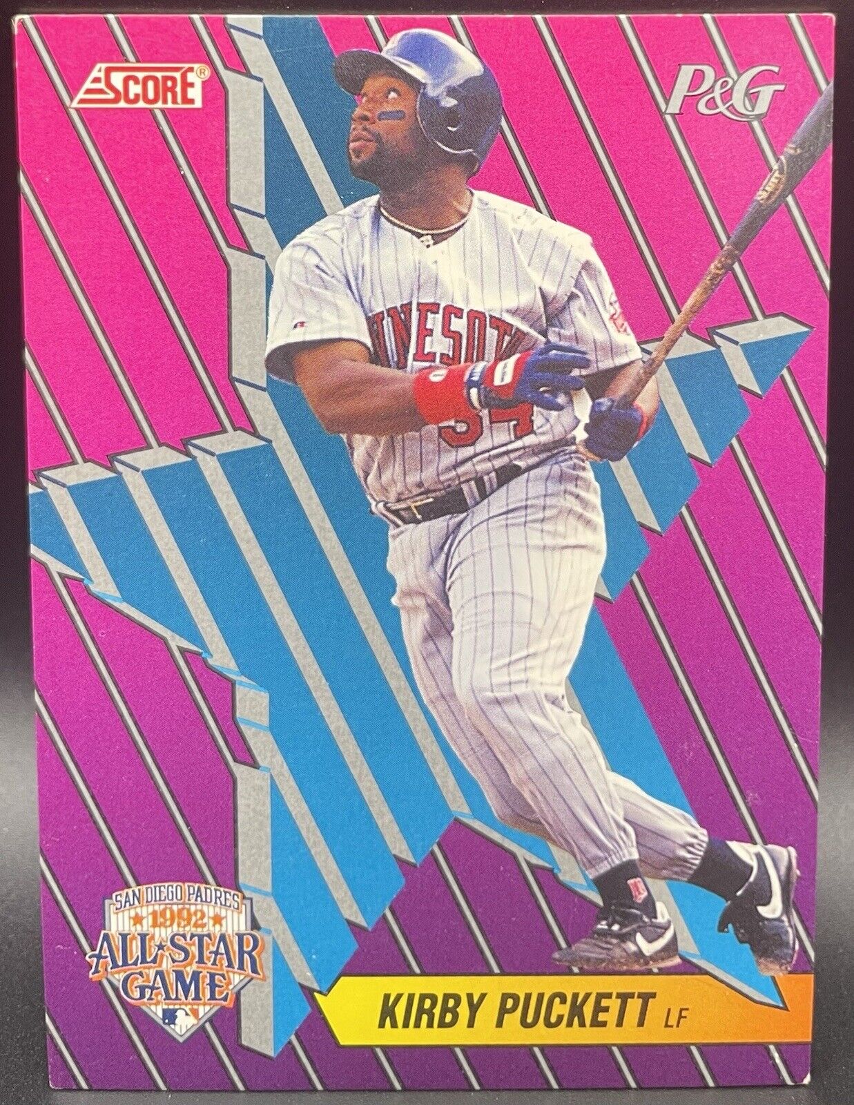 Kirby Puckett 1991 Score 1992 All-Star Game #6/18 Minnesota Twins