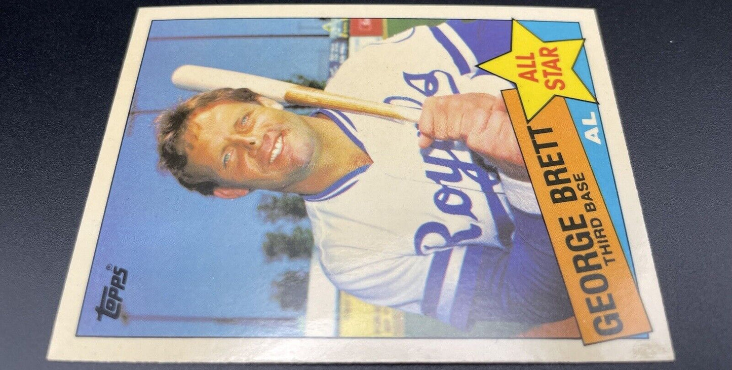 George Brett 1985 Topps Tiffany #703 Kansas City Royals All-Star