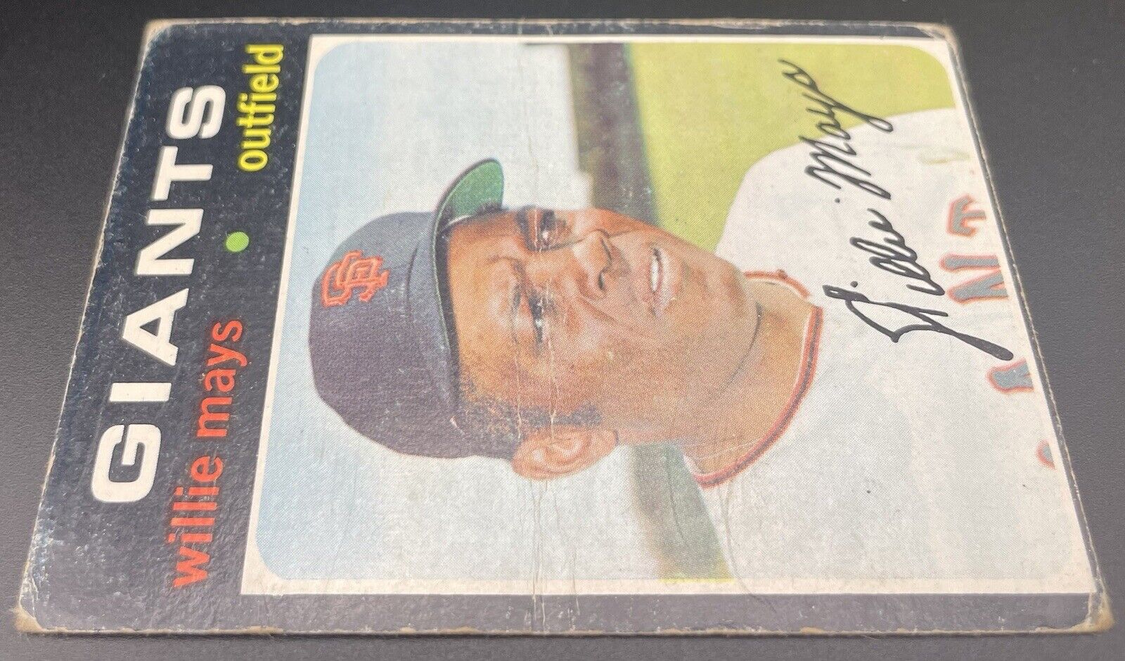 Willie Mays 1971 Topps #600 San Francisco Giants 