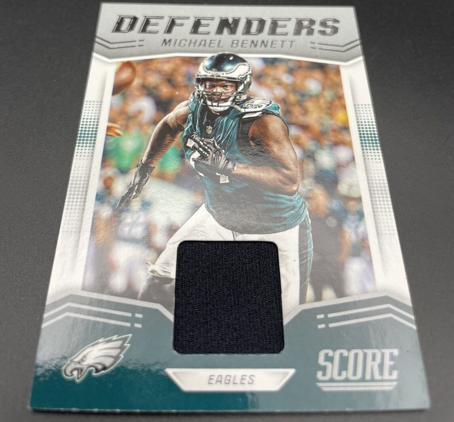 Michael Bennett 2019 Panini Score #D-19 Patch Defenders Philadelphia Eagles