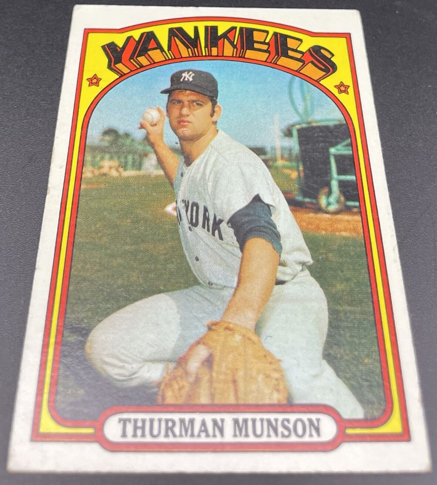 Thurman Munson 1972 Topps #441 New York Yankees