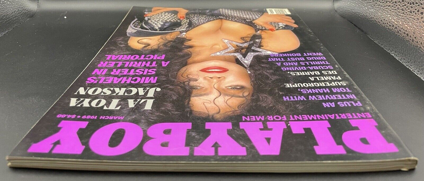 La Toya Jackson (Michael Jackson’s Sister) 1989 March Playboy entertainment for