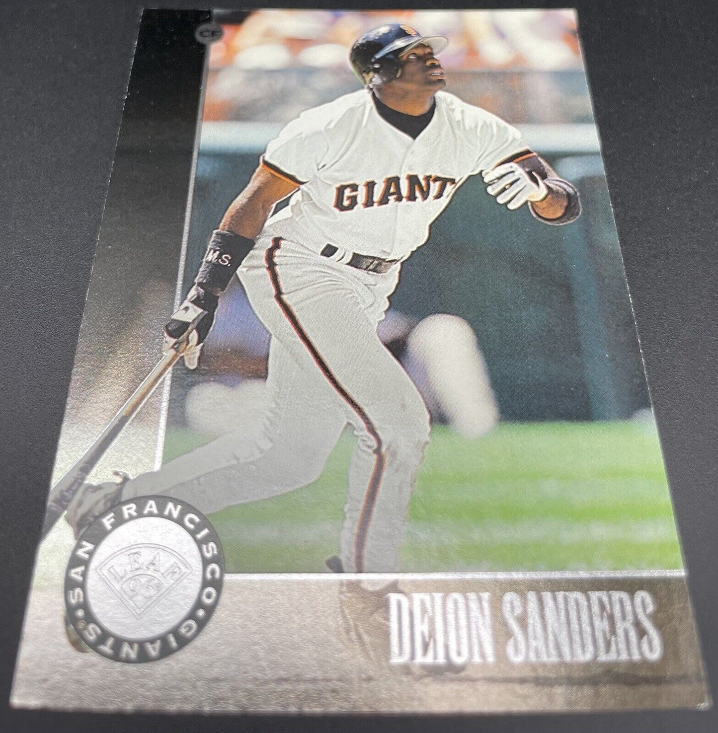 Deion Sanders 1996 Donruss #34 Leaf San Francisco Giants