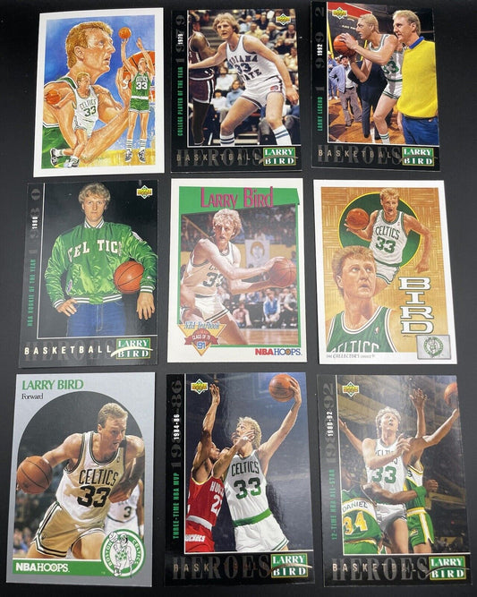 Larry Bird 1990-93 Upper Deck, HOOPS Boston Celtics HOF Collectors Choice