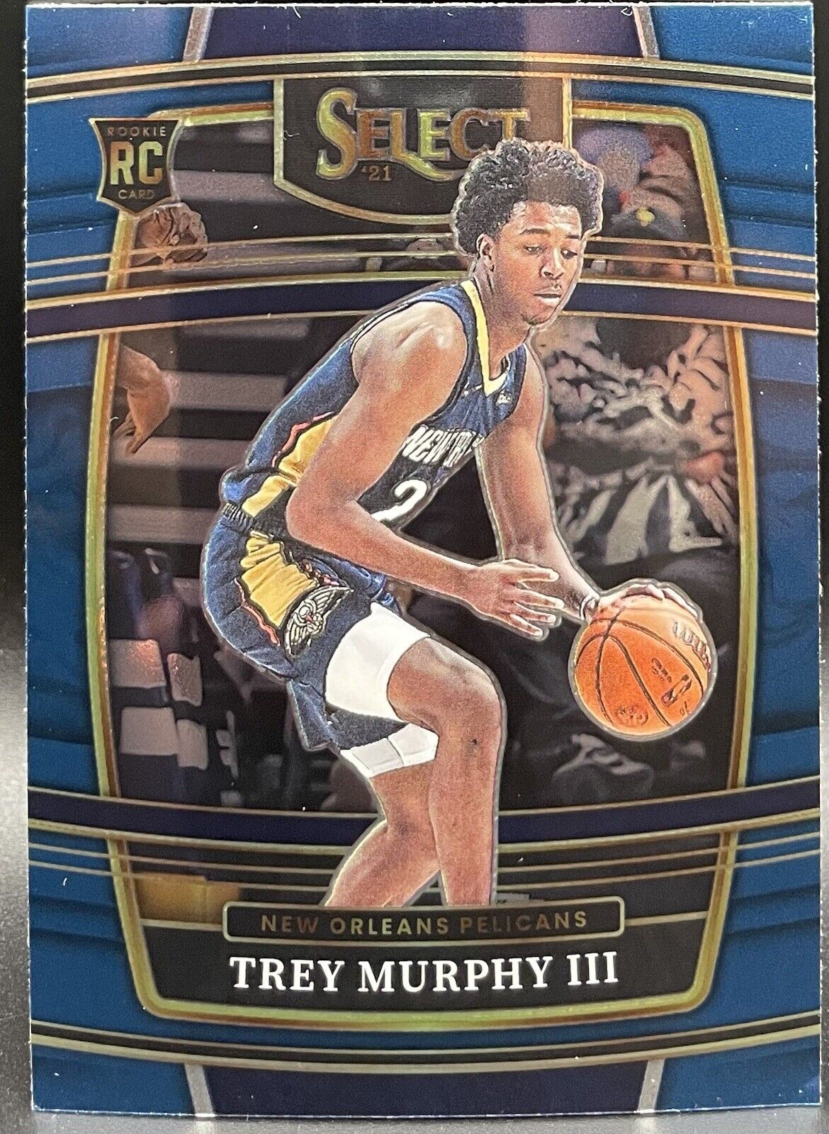 2021-22 Panini Select - Concourse Blue #46 Trey Murphy III, Trey Murphy III (RC)