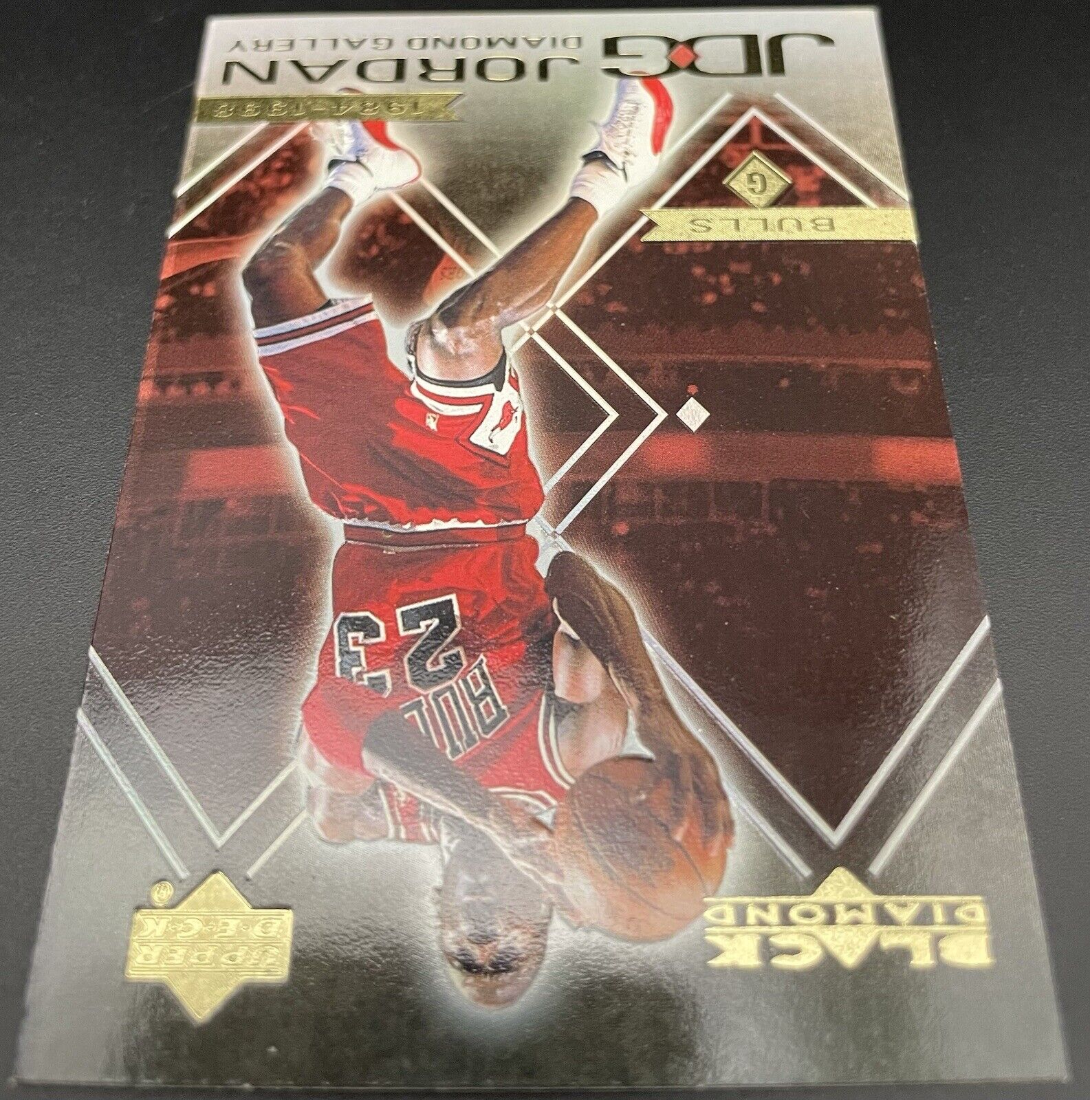 Michael Jordan 2000 Upper Deck Black Diamond #DG6 Chicago Bulls Diamond Gallery