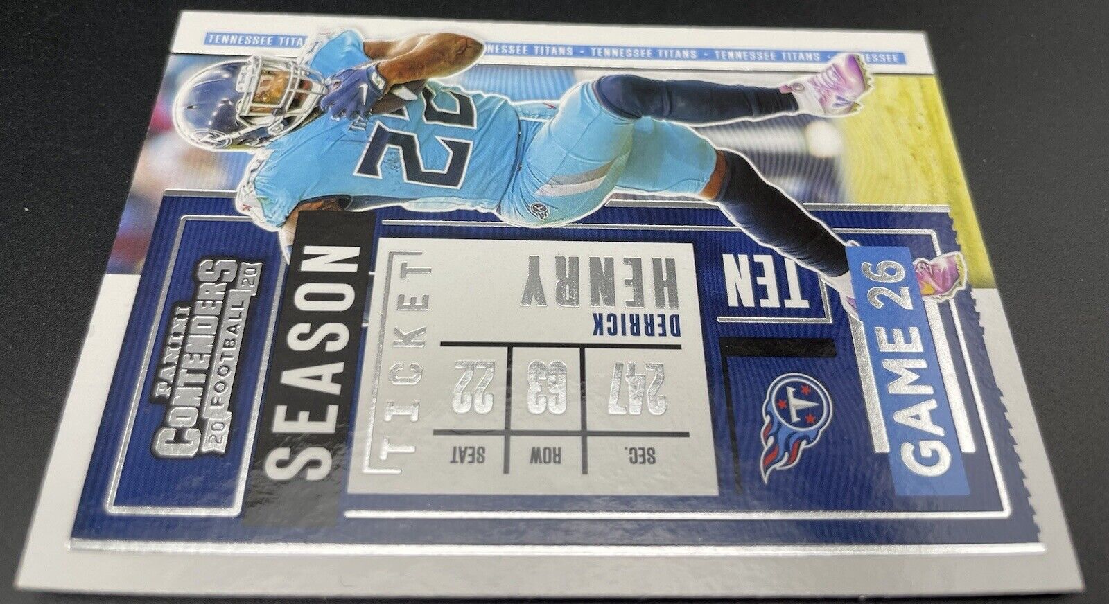 2020 Panini Contenders Football #11 Derrick Henry Titans