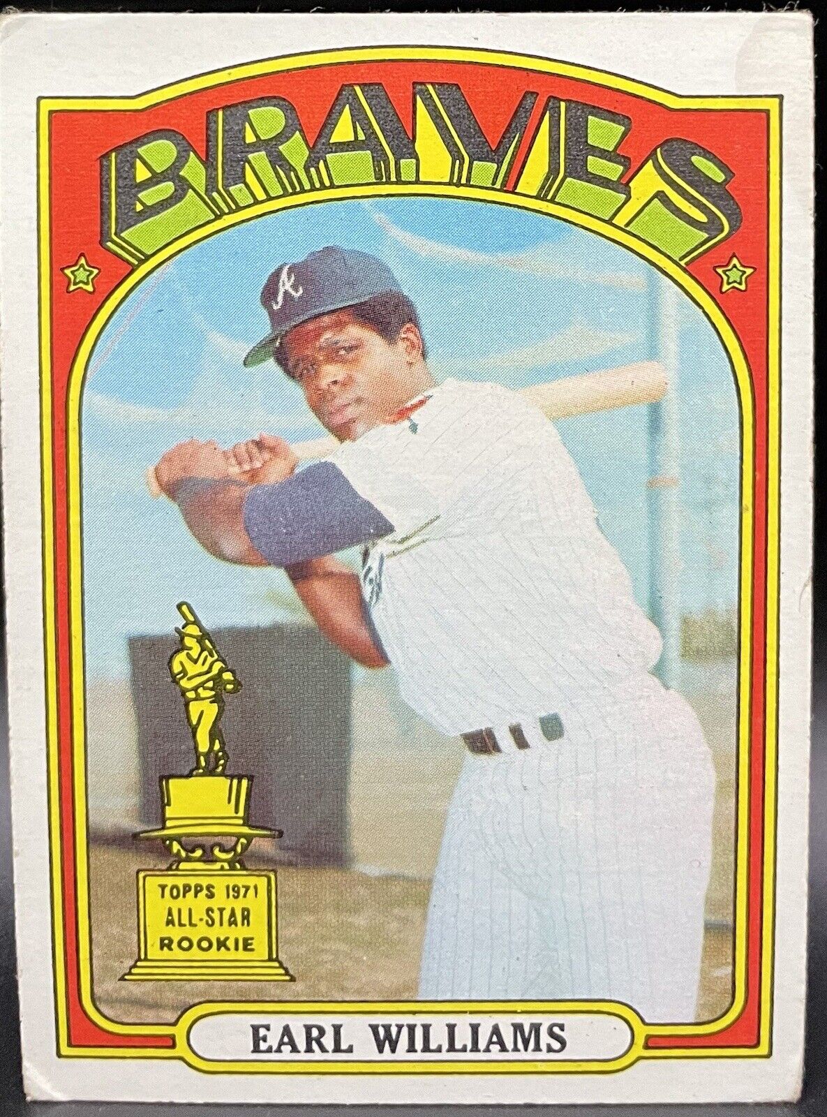 Earl Williams 1972 Topps Rookie All-Star #380 RC Atlanta Braves