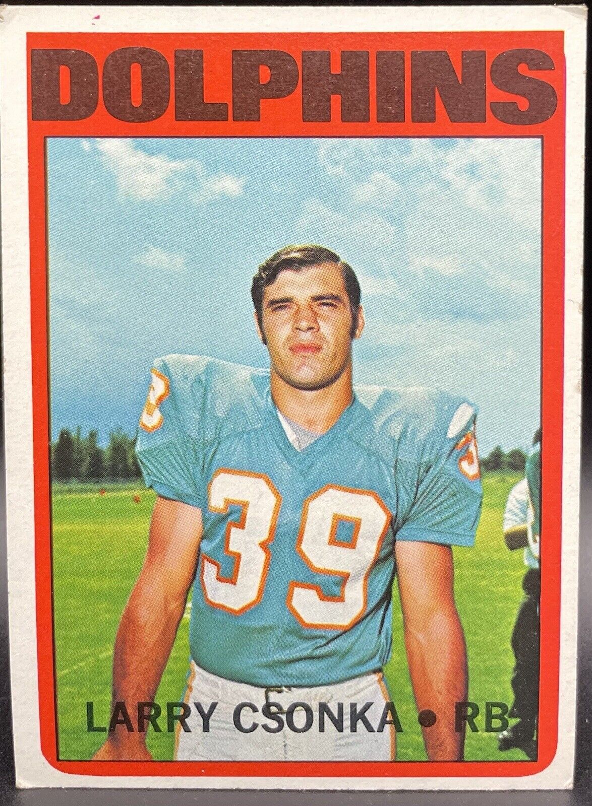 Larry Csonka 1972 #140 Miami Dolphins Running Back