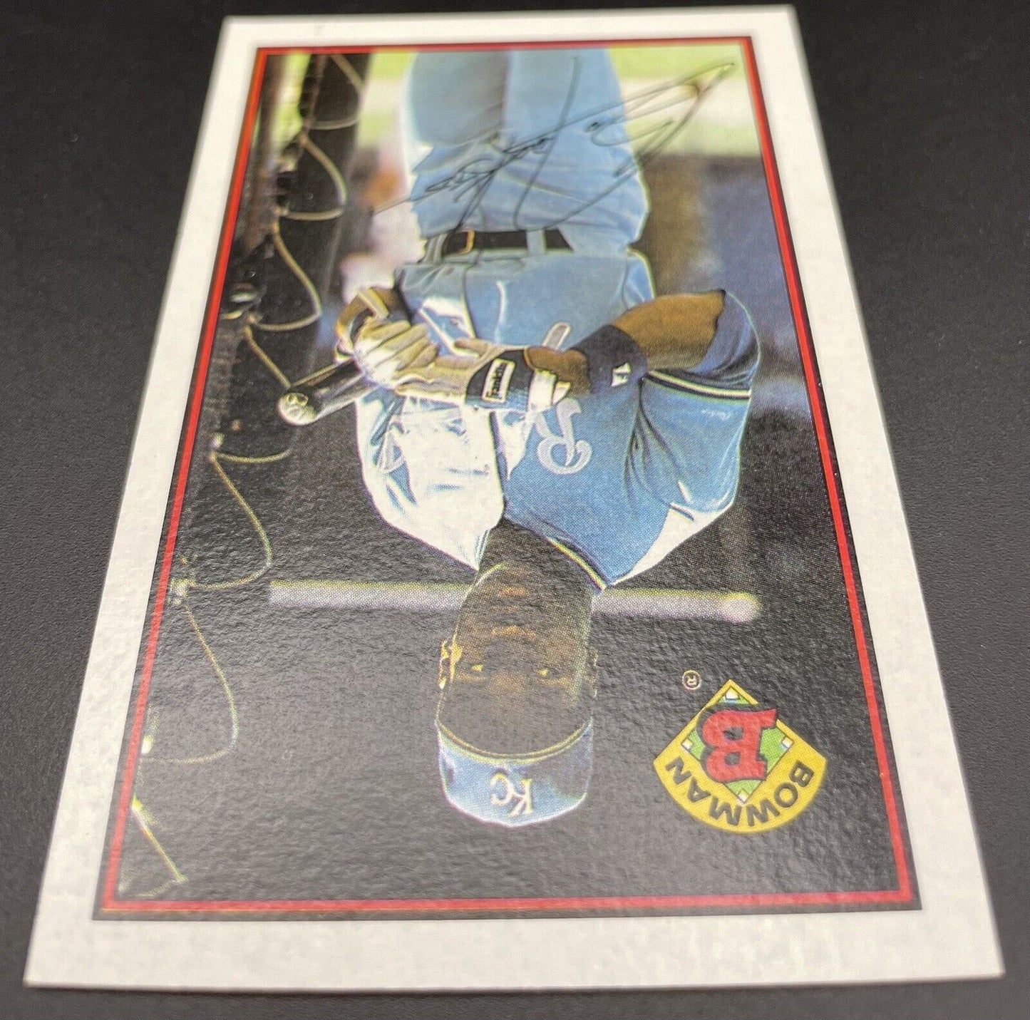 1989 Bowman Bo Jackson Auto #126 Kansas City Royals