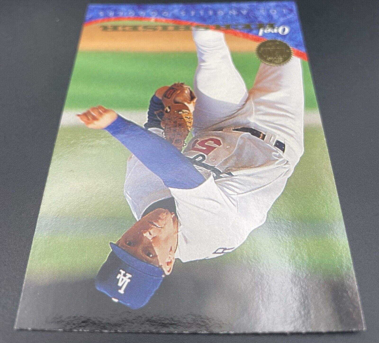 Orel Hershiser 1994 Donruss The Leaf Set #16 Los Angeles Dodgers Limited Edition