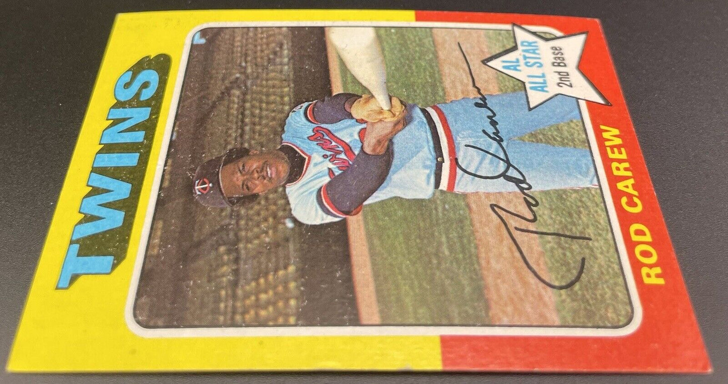 Rod Carew 1975 Topps #600 All-Star 2nd Base Minnesota Twins