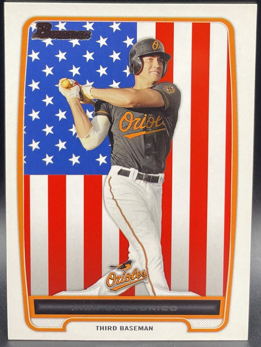 Nick Delmonico 2012 Topps Bowman America #BP92 Baltimore Orioles 