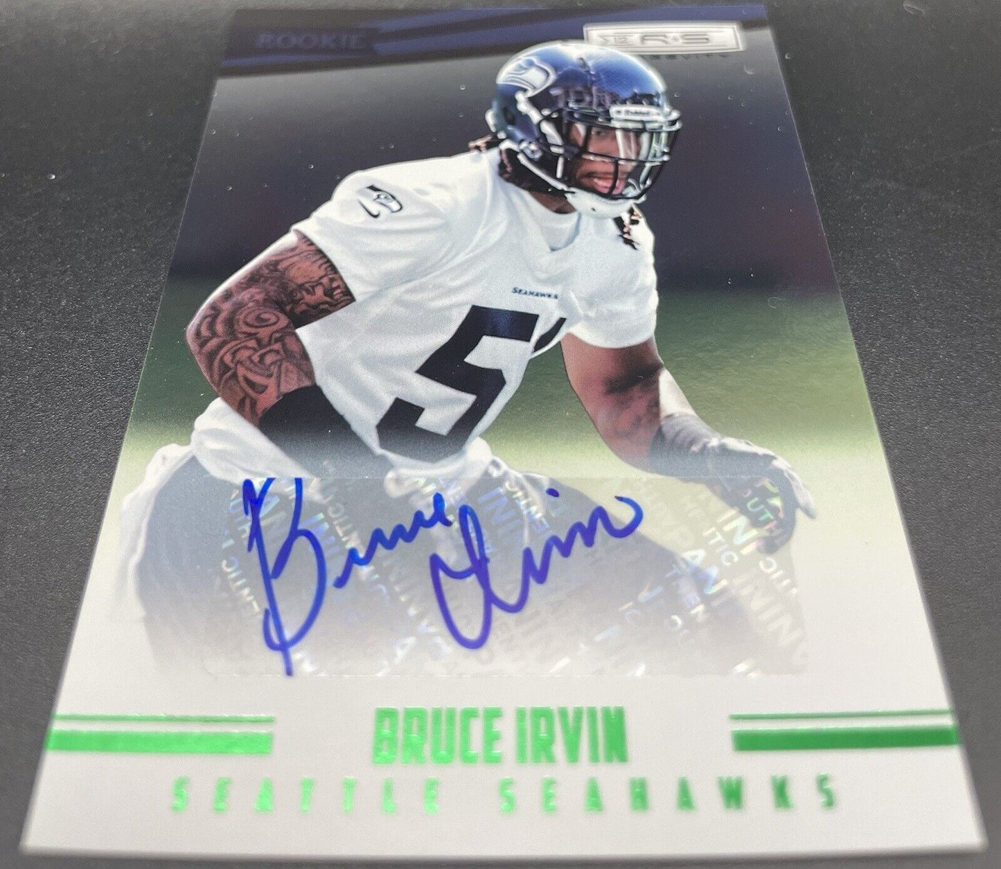 2012 Panini Rookies & Stars - Rookie Signatures #157 Bruce Irvin /99 Autograph