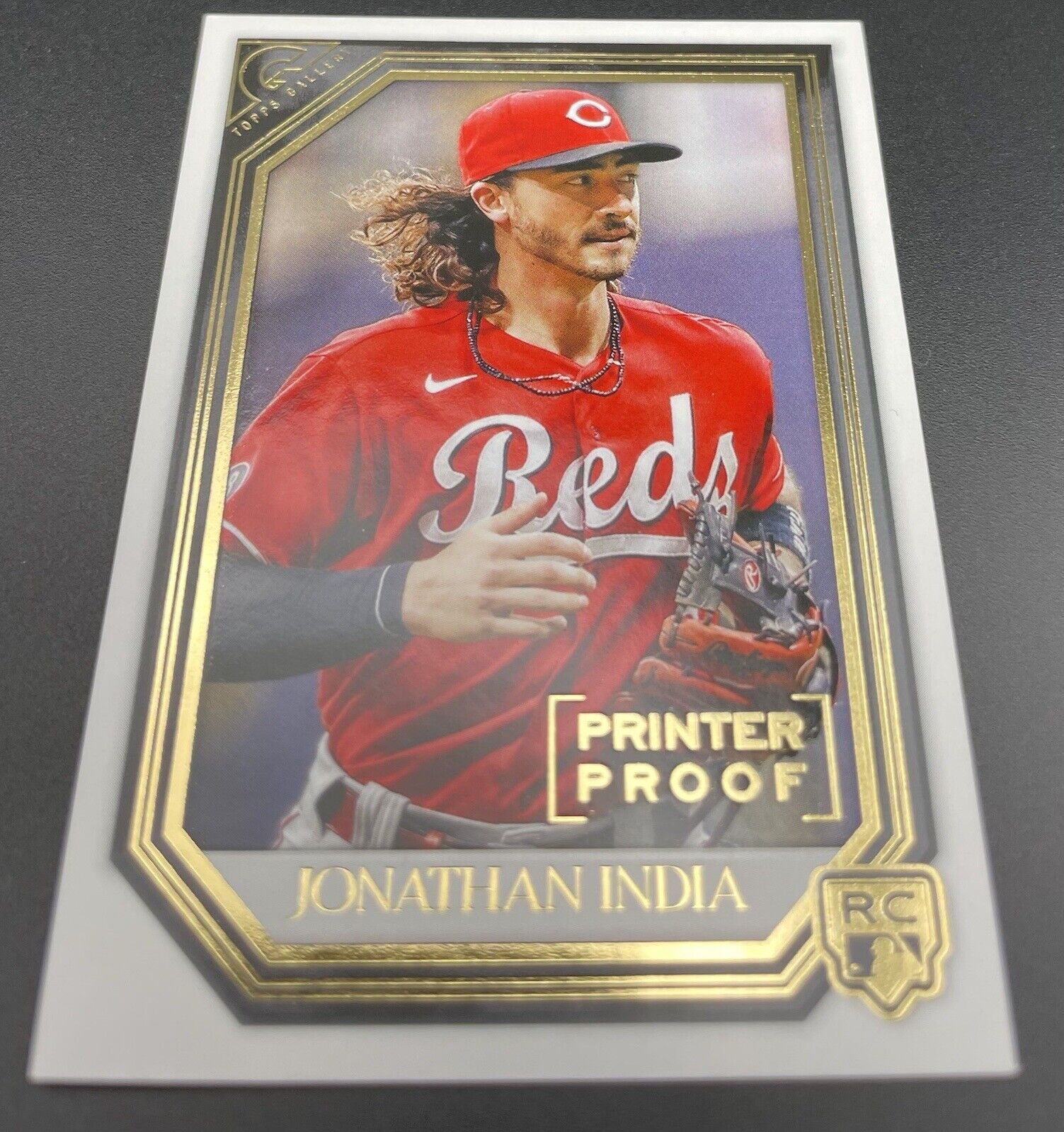 Jonathan India 2021 Topps Gallery #93 Rookie Card  Cincinnati Reds