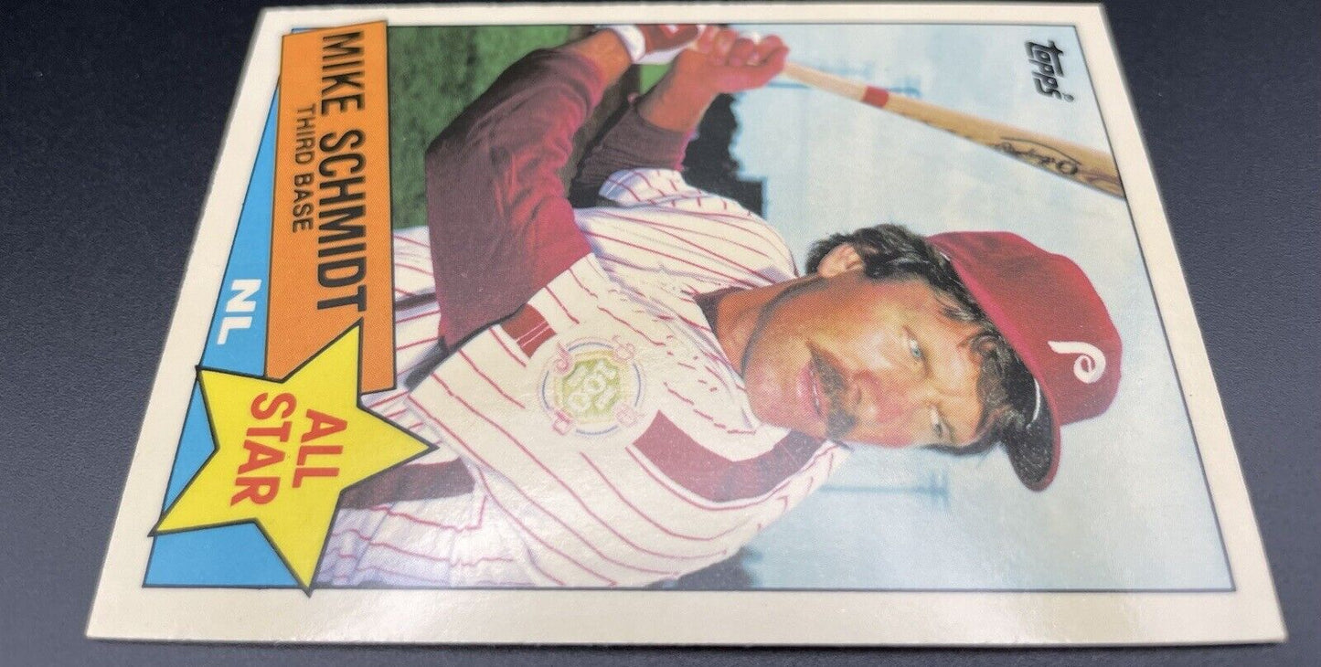 Mike Schmidt #714 ⚾️ 1985 topps Tiffany AllStar Philadelphia Phillies Icon NM/M