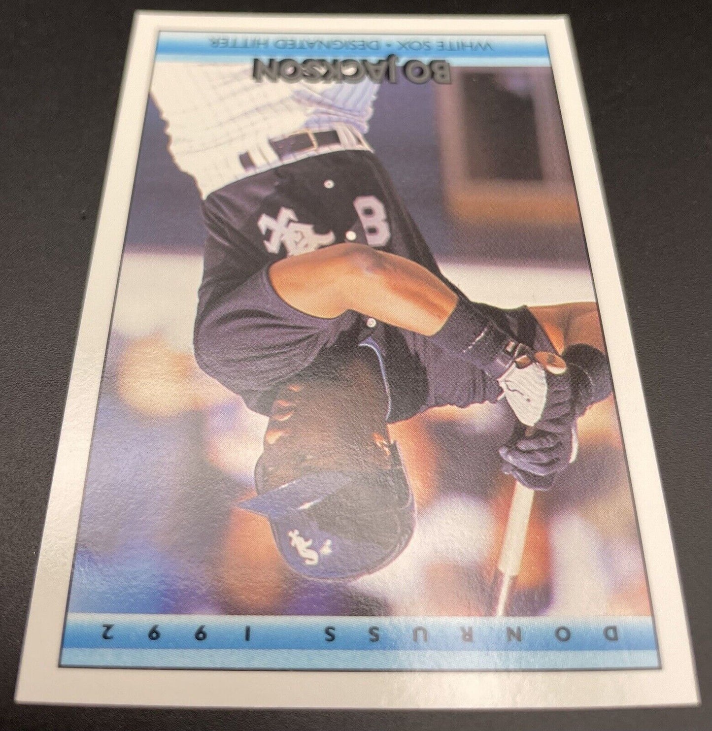 Bo Jackson 1991 Leaf Donruss #470 Chicago White Sox 