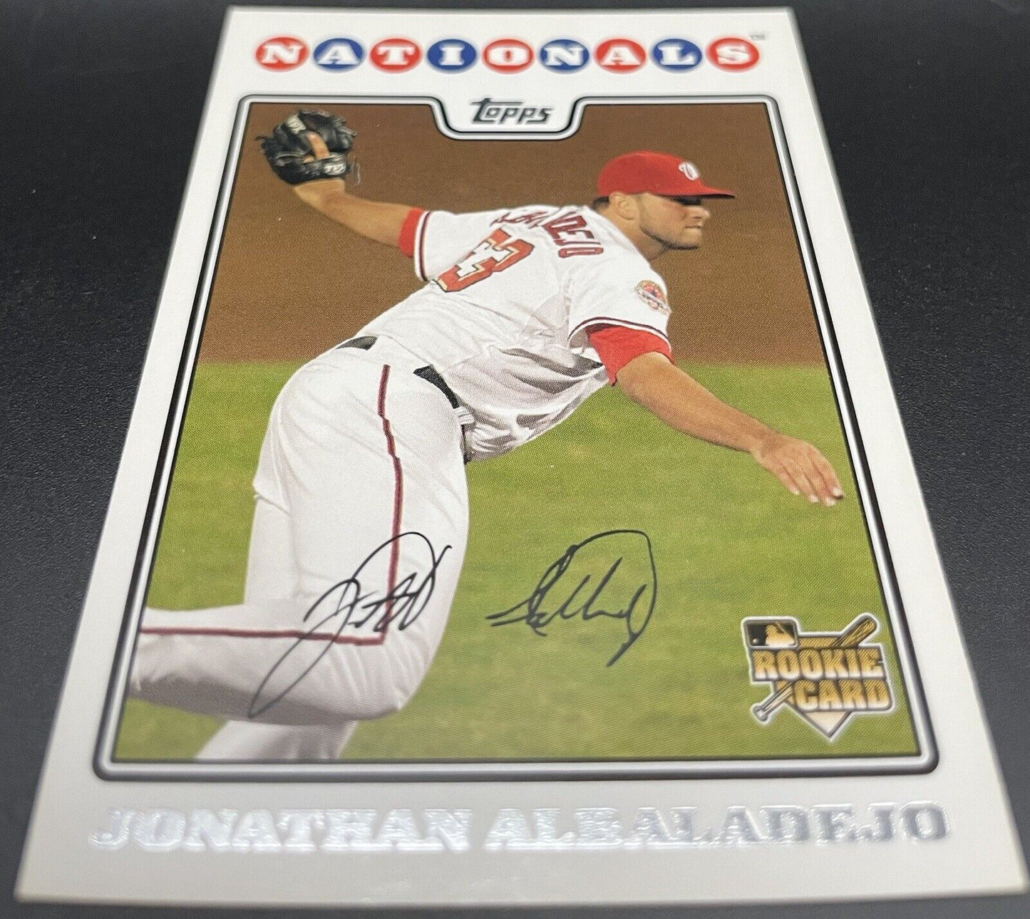 2008 Topps - #103 Jonathan Albaladejo (RC)