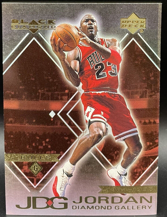 Michael Jordan 2000 Upper Deck Black Diamond #DG6 Chicago Bulls Diamond Gallery