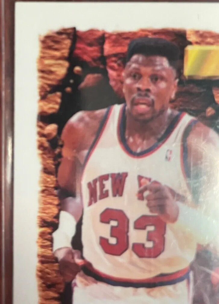 1993 Topps Finest Patrick Ewing Great Card New York Knicks HOF-Card #165