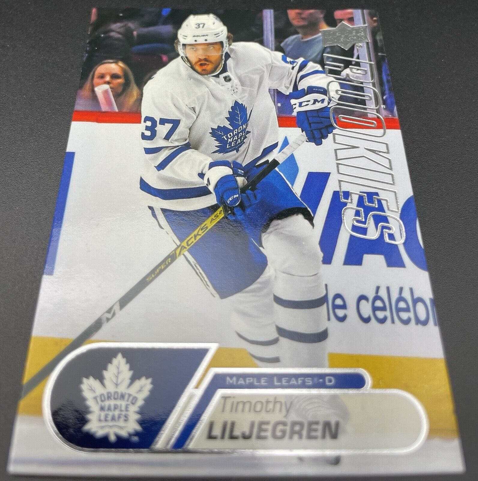 Timothy Liljegren 2020-21 Upper Deck #6 RC Toronto Maple Leafs￼