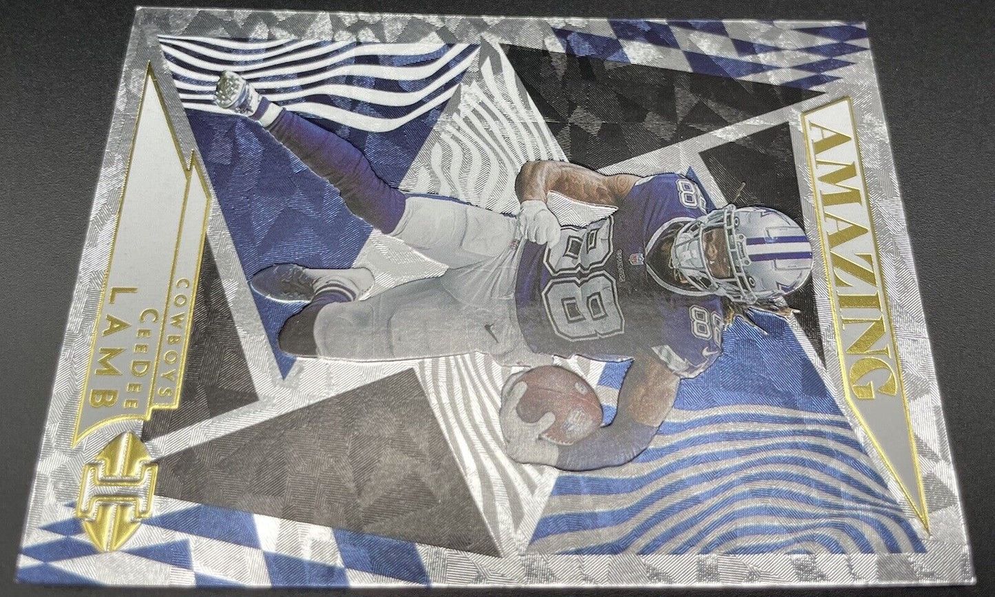 2022 Panini Illusions #A-14 CeeDee Lamb Amazing  Dallas Cowboys ￼￼