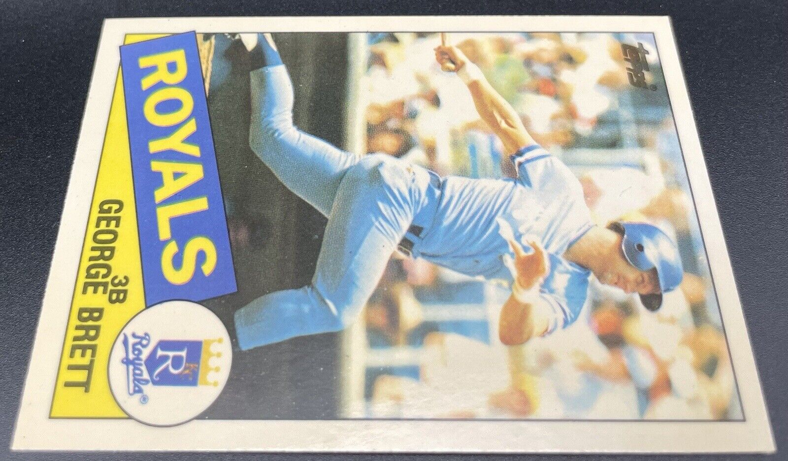 George Brett  1985 Topps (Tiffany)  #100  Kansas City Royals 