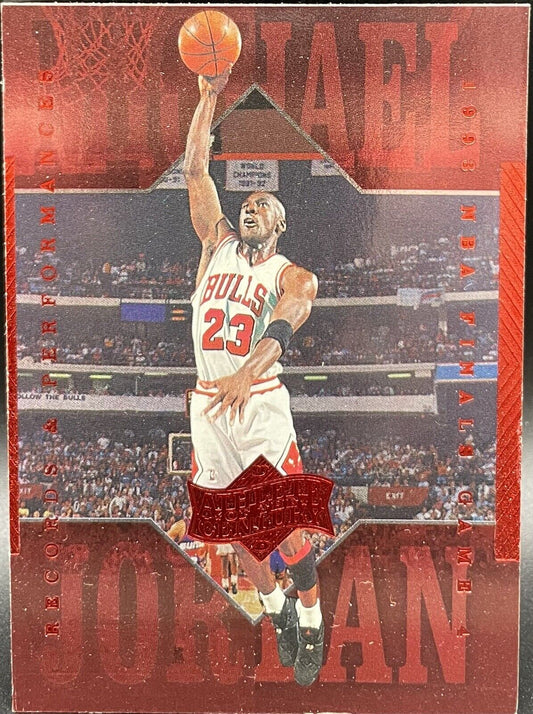 1999 Upper Deck #20 Michael Jordan Records & Performance Chicago Bulls