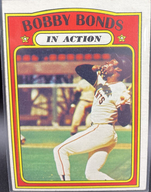 Bobby Bonds 1972 Topps #712 In Action San Francisco Giants