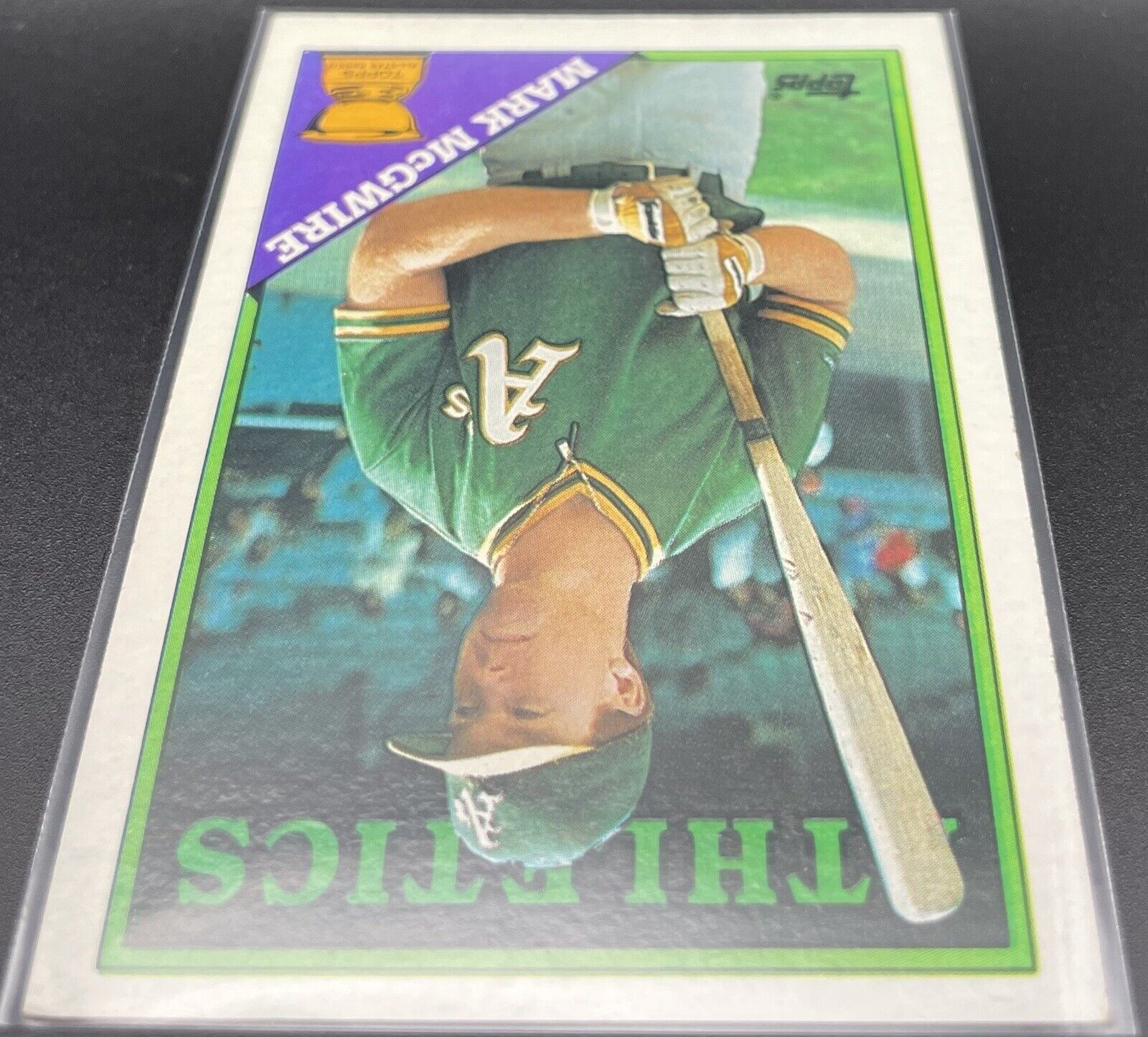 Mark McGwire 1988 Topps #580 All-Star Rookie Oakland Athletics