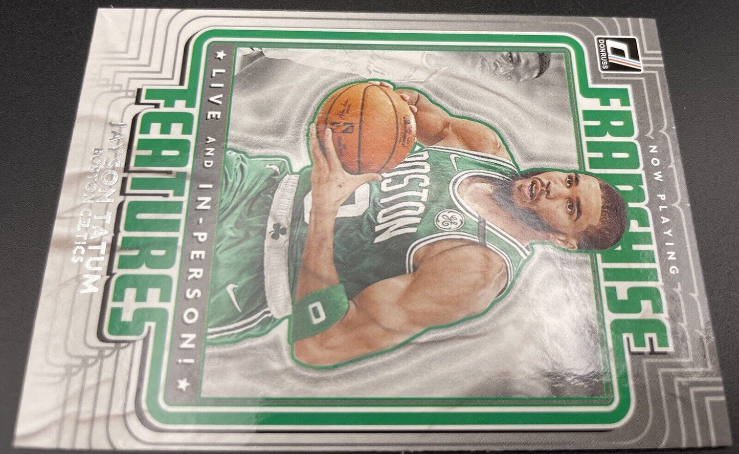 Jayson Tatum 2020 Panini Donruss #2 Franchise Features Boston Celtics