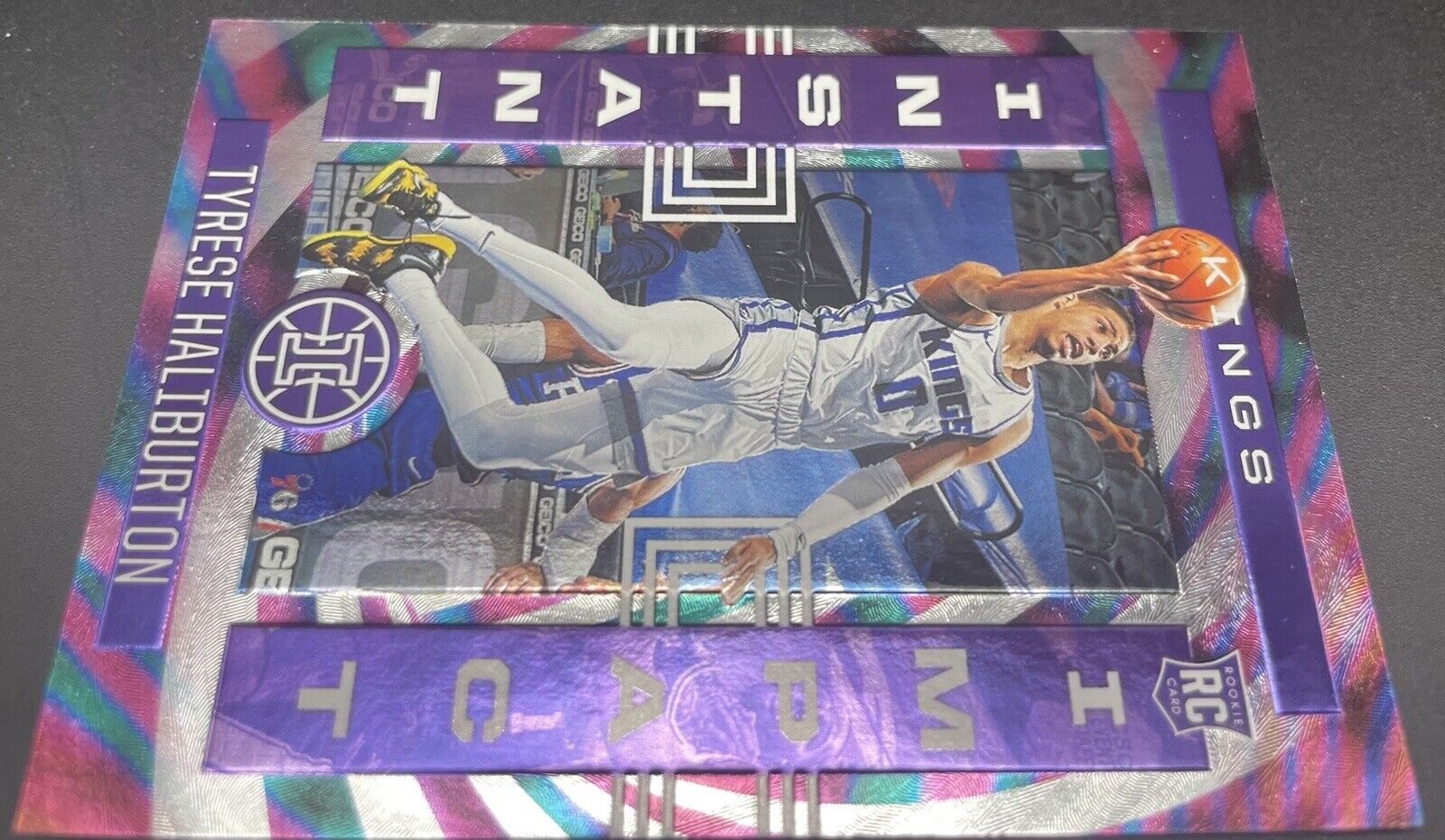 2020-21 Panini Illusions TYRESE HALIBURTON Instant Impact Rookie RC #9 Kings SP