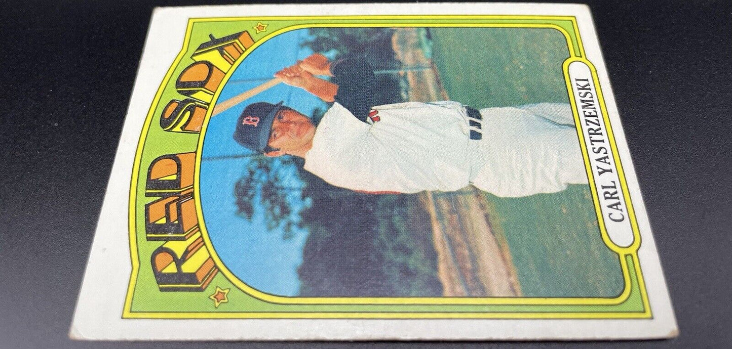 Carl Yastrzemski 1972 Topps #37 Boston Red Sox