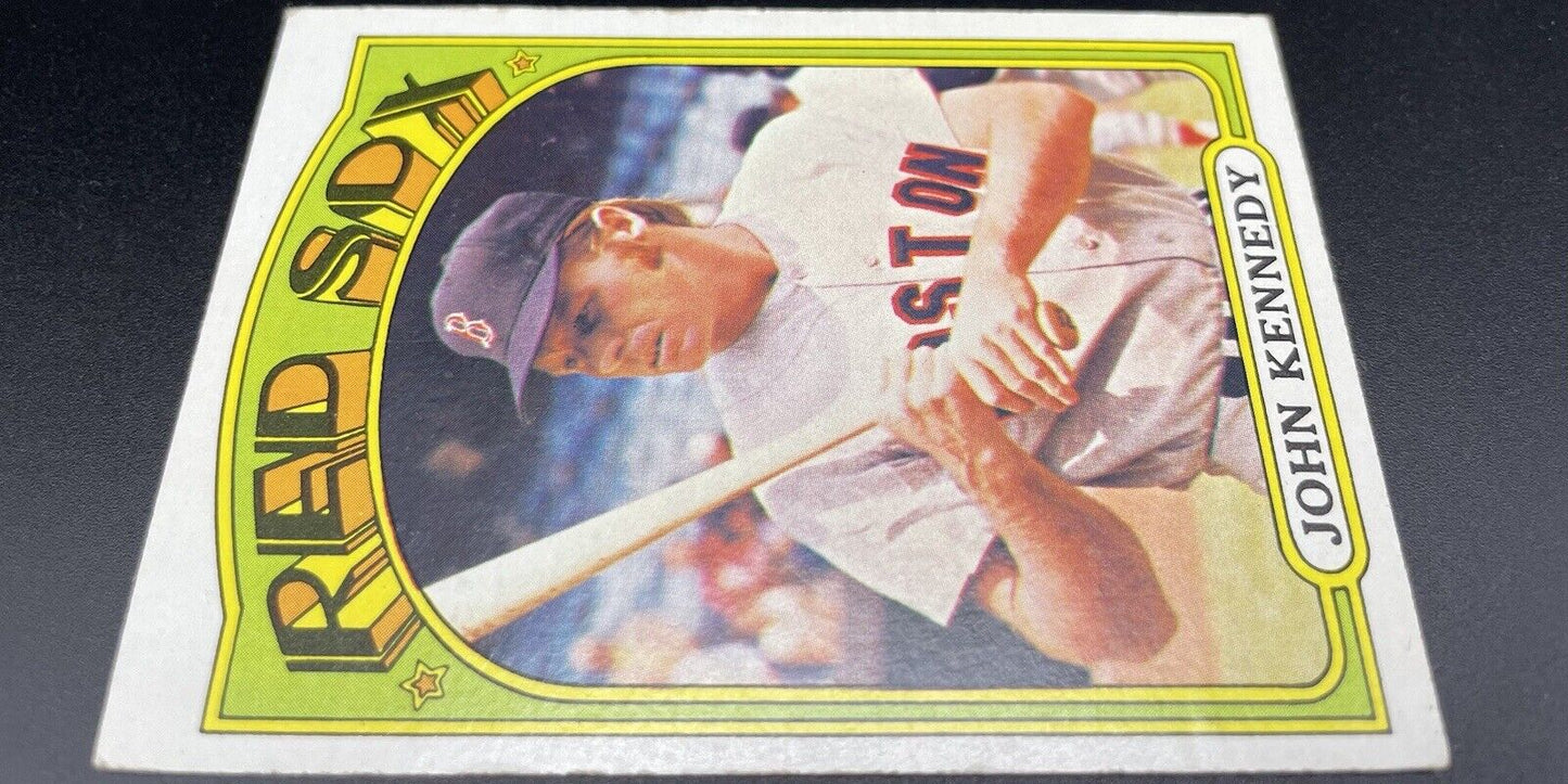 John Kennedy 1972 Topps #674 Boston Red Sox 