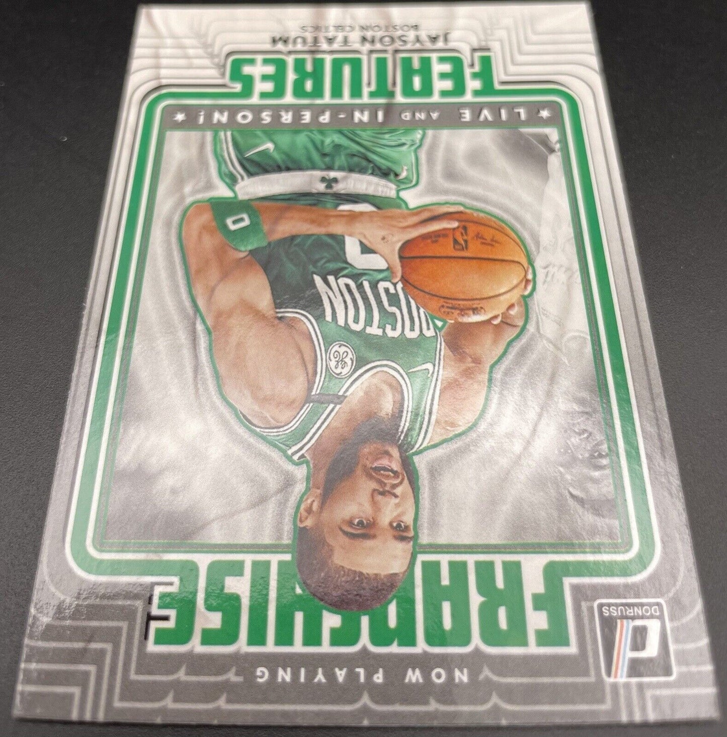 Jayson Tatum 2020 Panini Donruss #2 Franchise Features Boston Celtics