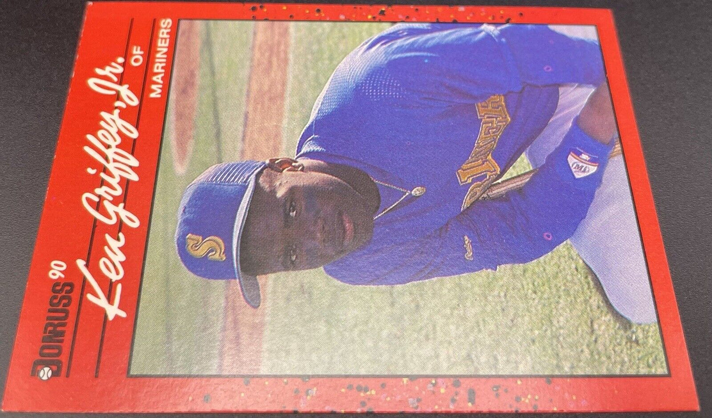 1990 Donruss Ken Griffey Jr Error Card #365  Seattle Mariners Rare!!