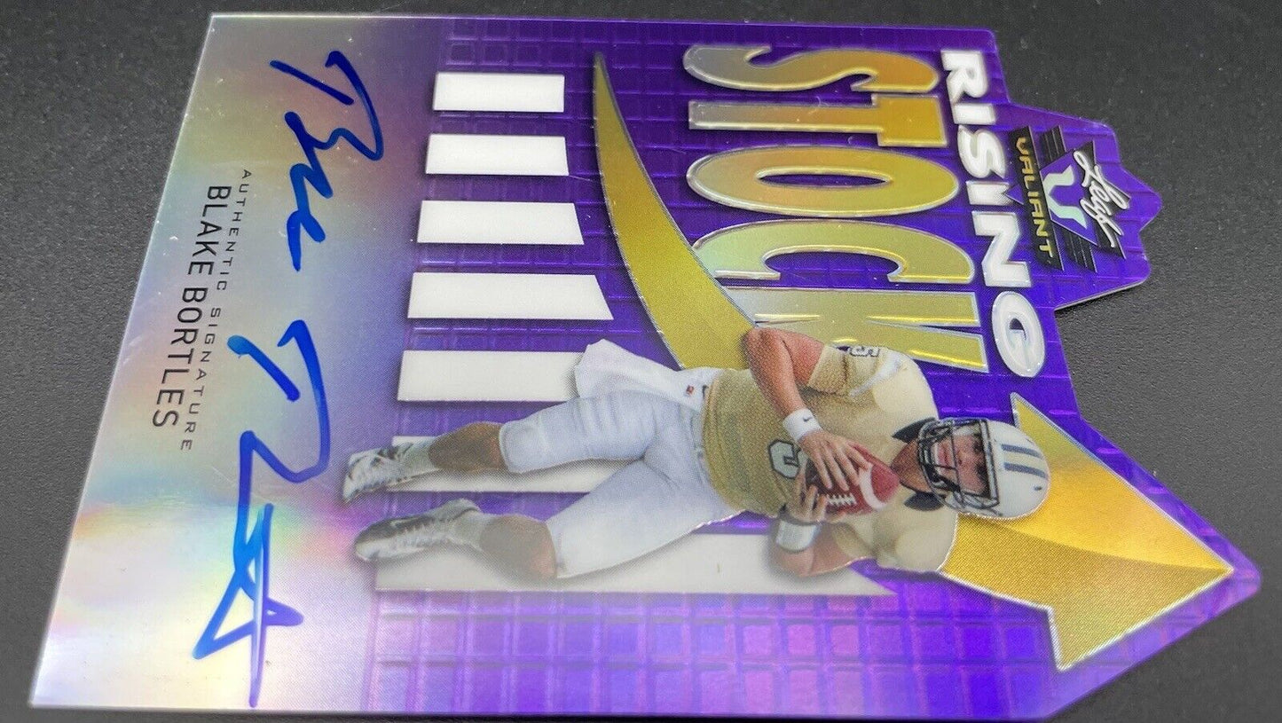 2014 Leaf Rising Stock #RS-BB1 RC, Autograph, 04/15 Purple  Jacksonville Jaguars