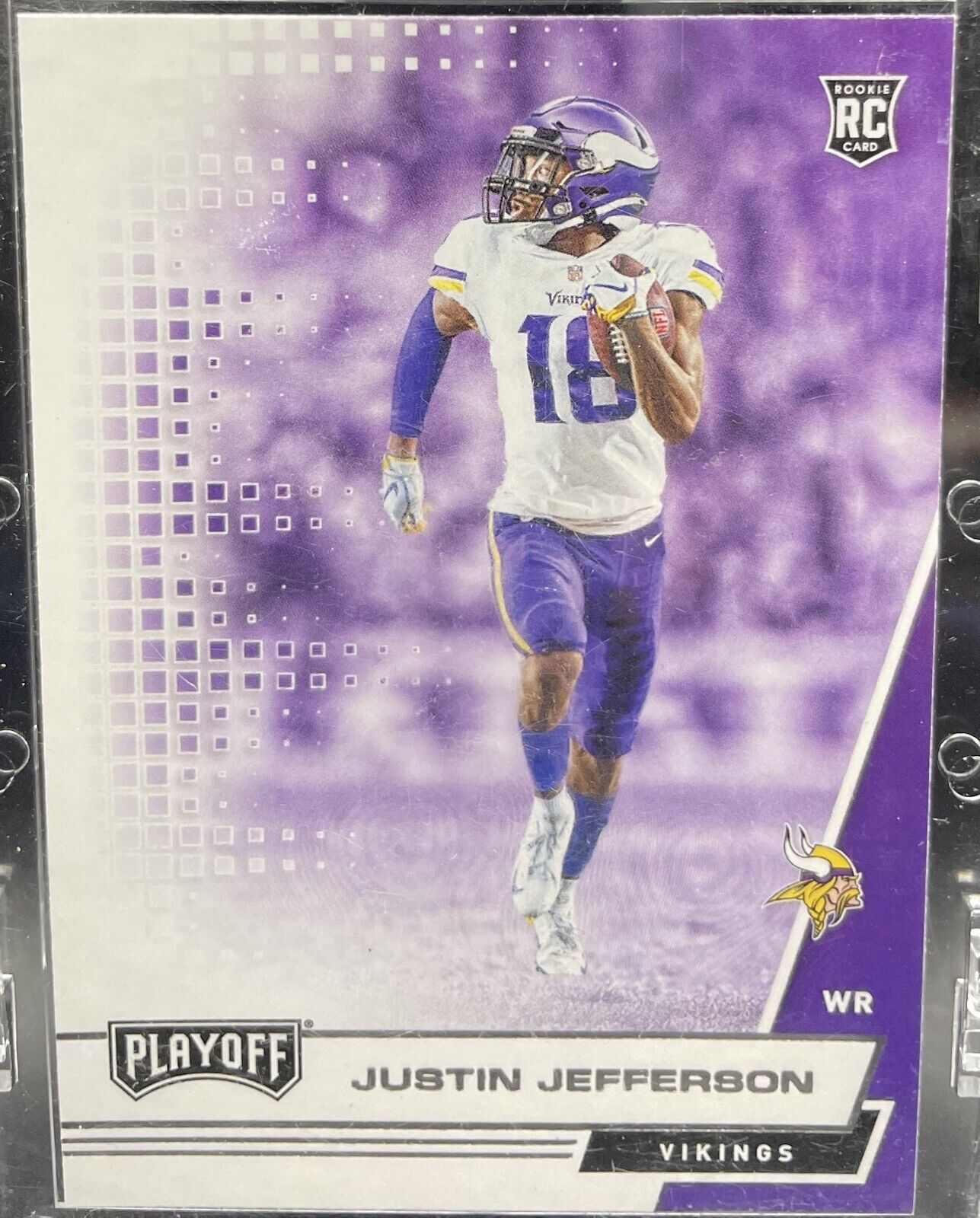 2020 Panini Playoff - Rookies Goal Line #213 Justin Jefferson (RC)