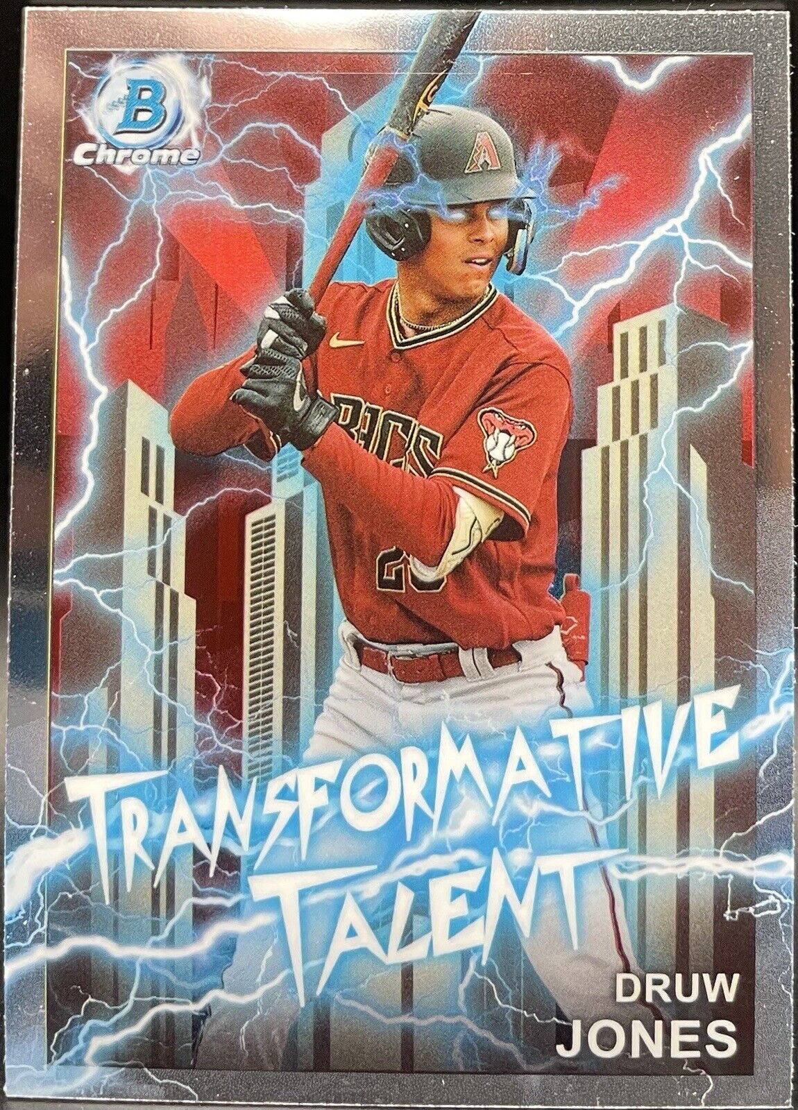 Druw Jones 2023 Bowman Draft Transformative Talent #TT-3 Arizona Diamondbacks Rc