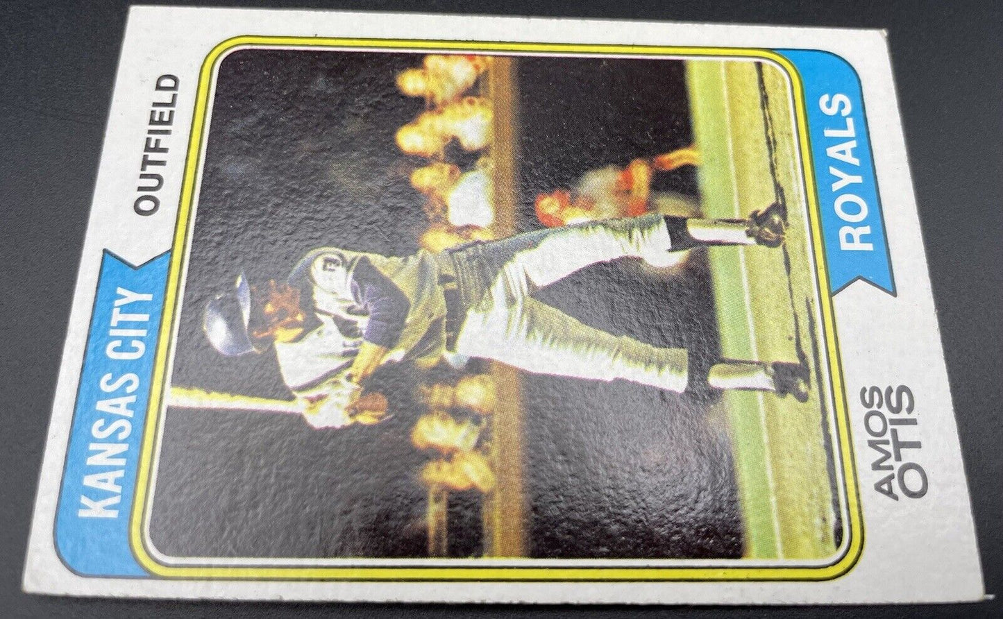 Amos Otis 1974 Topps #65 Kansas City Royals