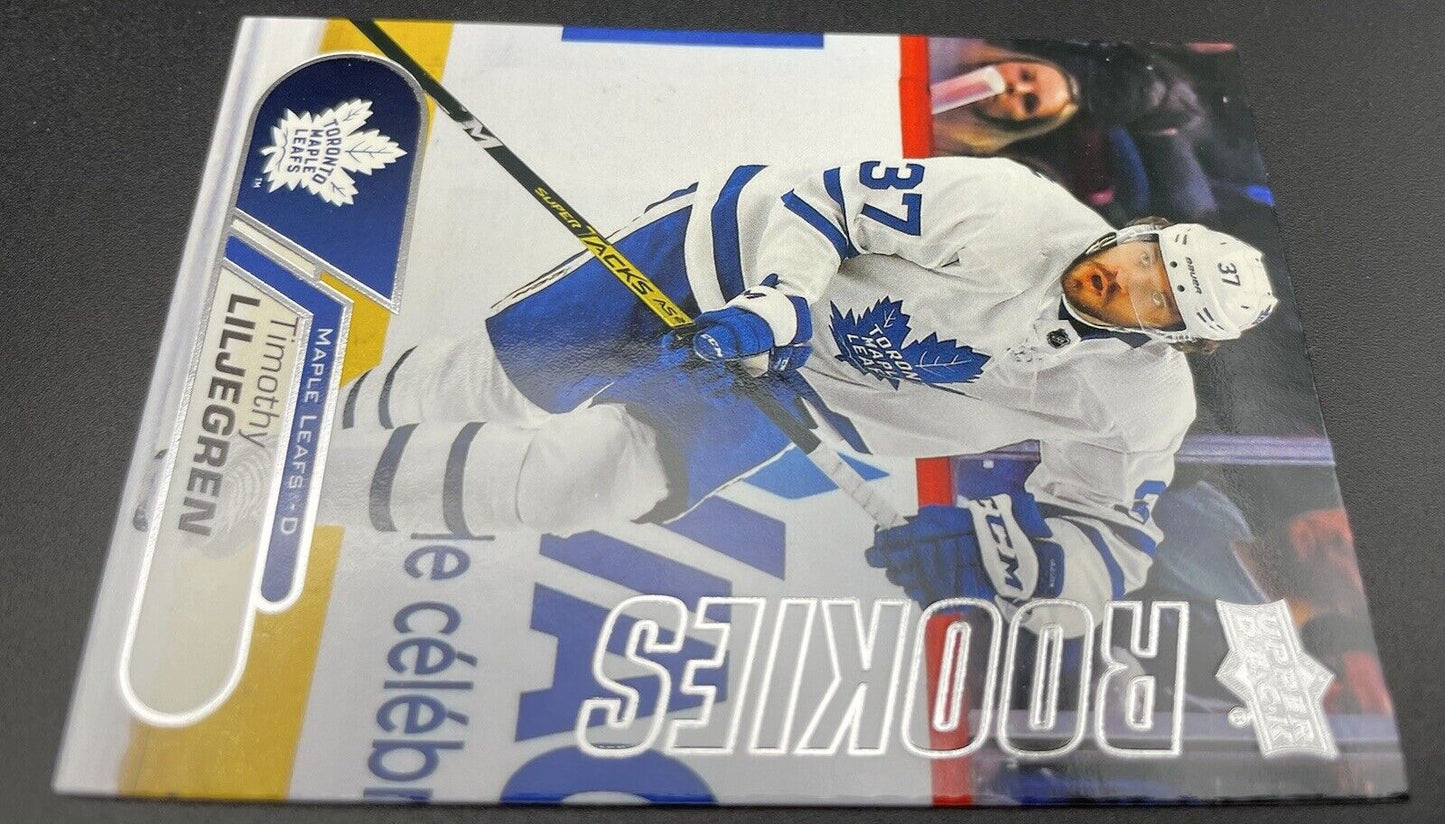 Timothy Liljegren 2020-21 Upper Deck #6 RC Toronto Maple Leafs￼