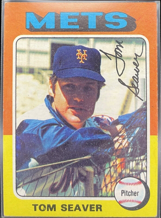 Tom Seaver 1975 Topps #370 New York Mets HOF