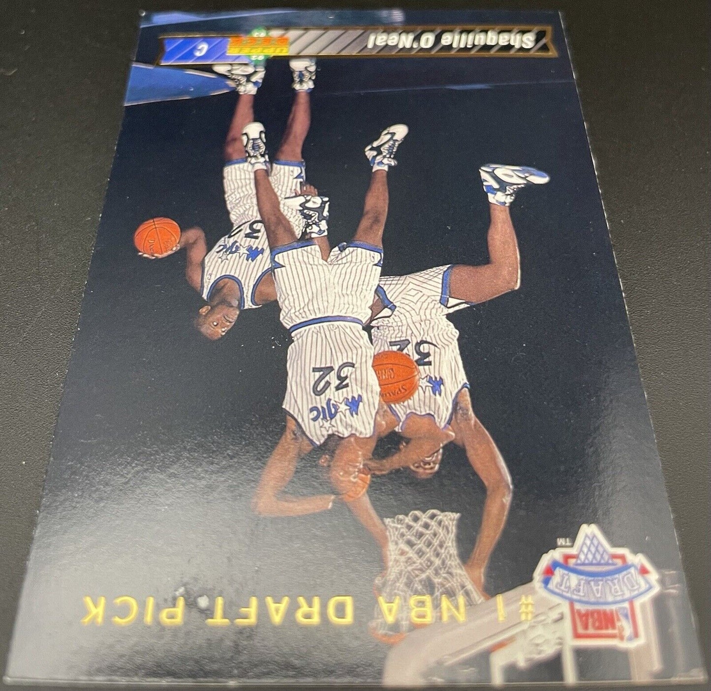 Shaquille O’Neal 1993 Upper Deck Draft Pick #1 RC Orlando Magic