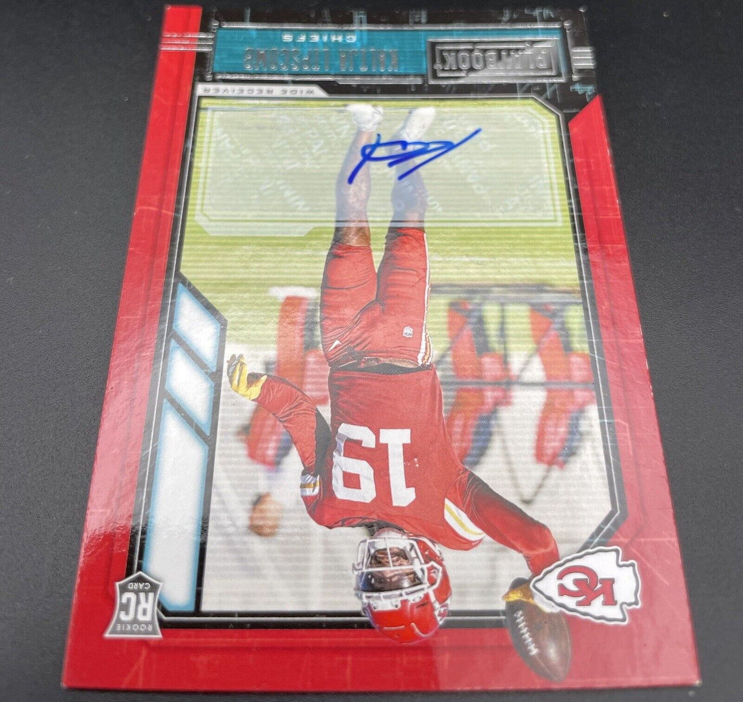 Kalija Lipscomb 2020 Panini Playbook #169 RC Autograph Kansas City Chiefs￼