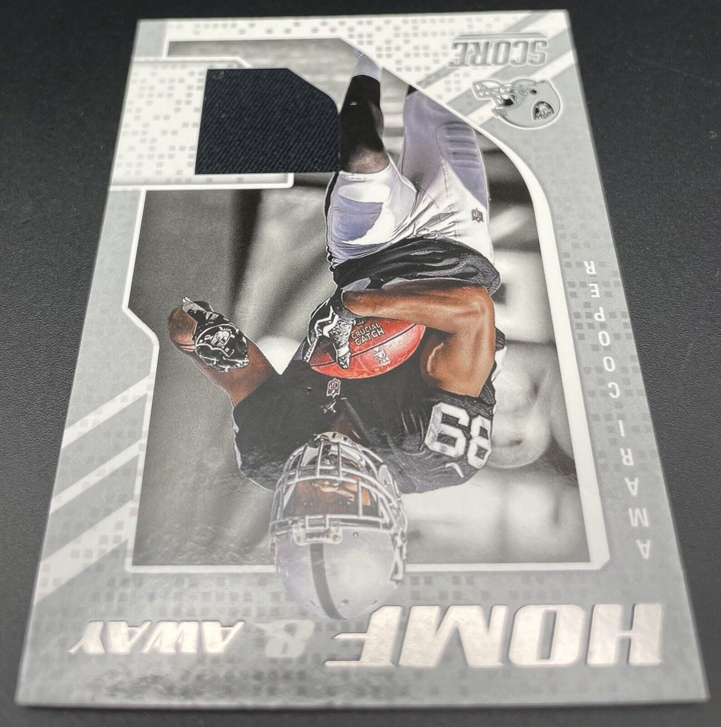 Amari Cooper 2018 Panini Score #1 Home And Away Patch Las Vegas Raiders