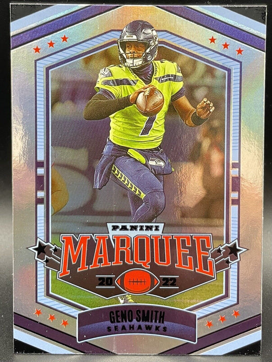 2022 Panini Chronicles GENO SMITH #MAR-30 MARQUEE Seattle Seahawks💥🔥💥
