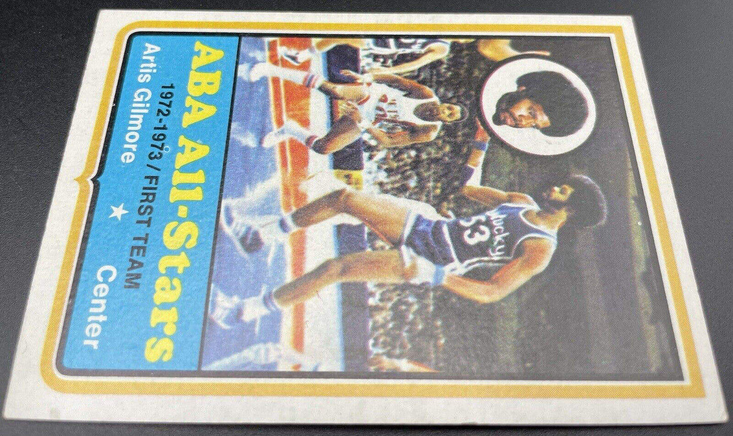 Artis ‘A-Train’ Gilmore 1973 Topps #250 Kentucky Colonels ABA All-Star Jersey SP