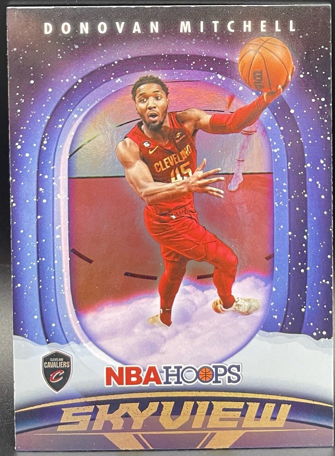 Donovan Mitchell #2 2023-24 Hoops Skyview Cleveland Cavaliers