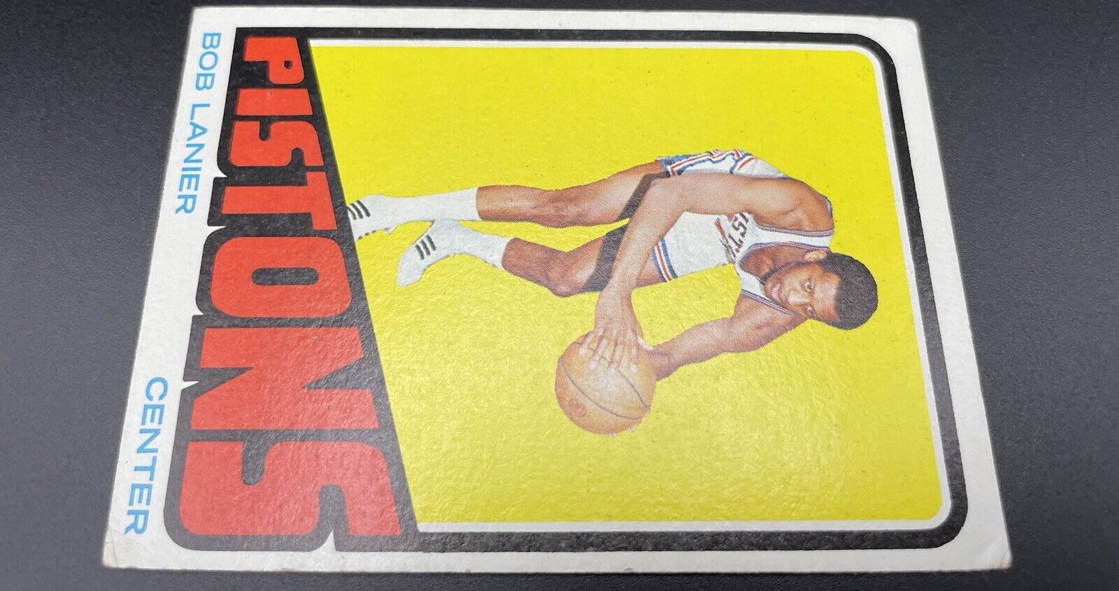 Bob Lanier 1972 Topps #80 Detroit Pistons