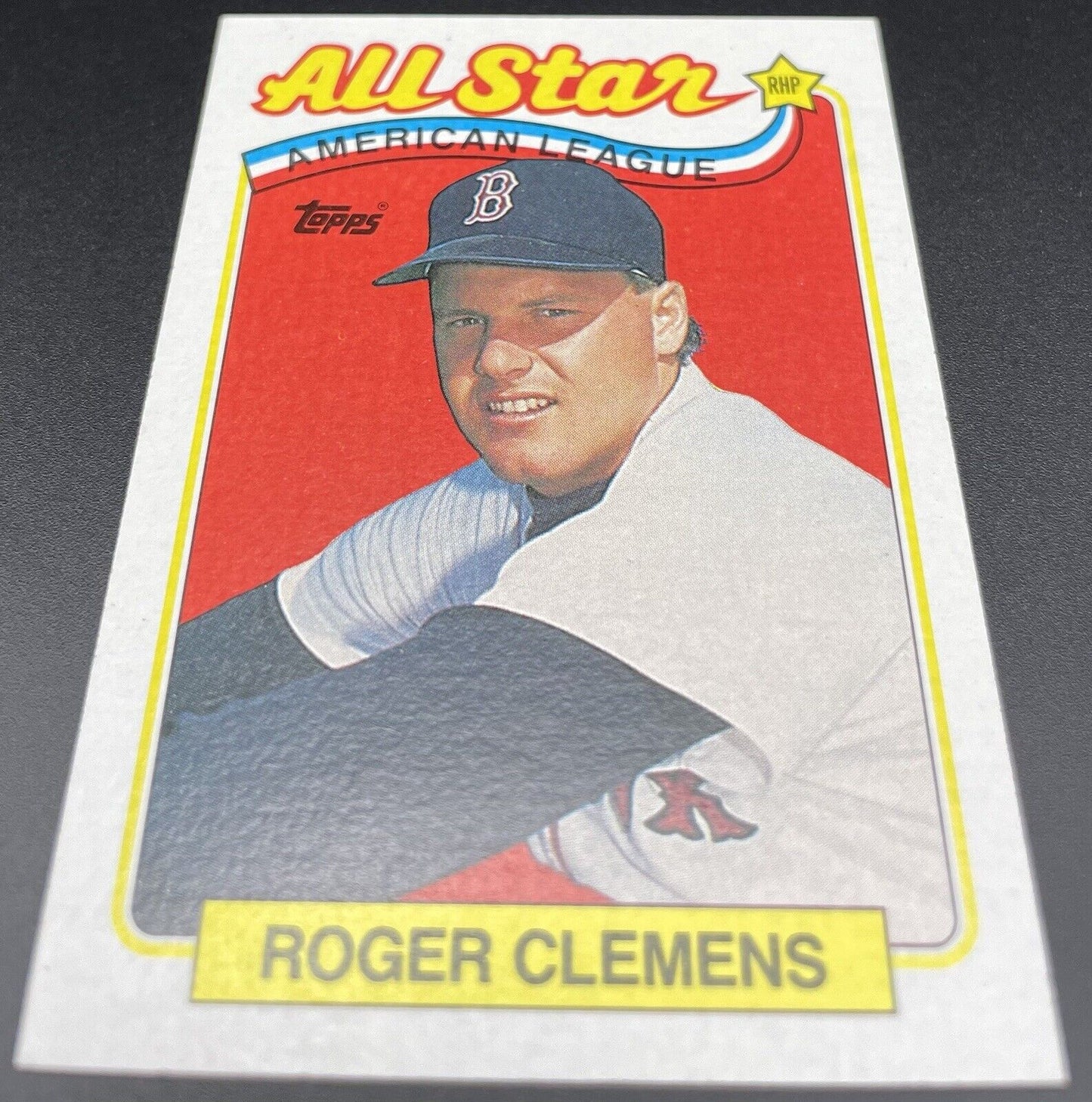 Roger Clemens  1989 Topps All-Star #405 Boston Red Sox 